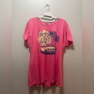 Pink Graphic T-Shirt